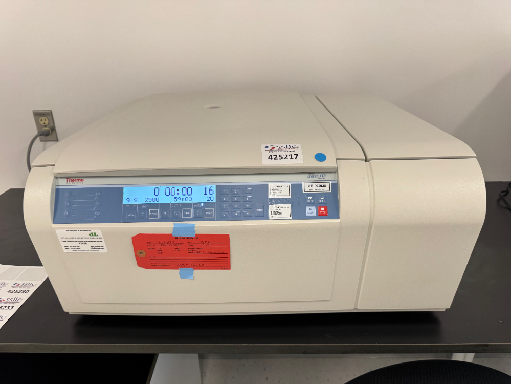Image of Thermo Sorvall Legend XTR Refrigerated Centrifuge
